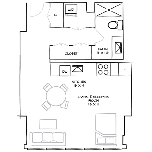 Furnished Diagram