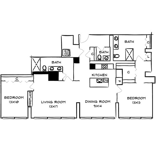 Floor Plan Diagram