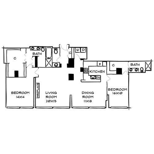 Floor Plan Diagram